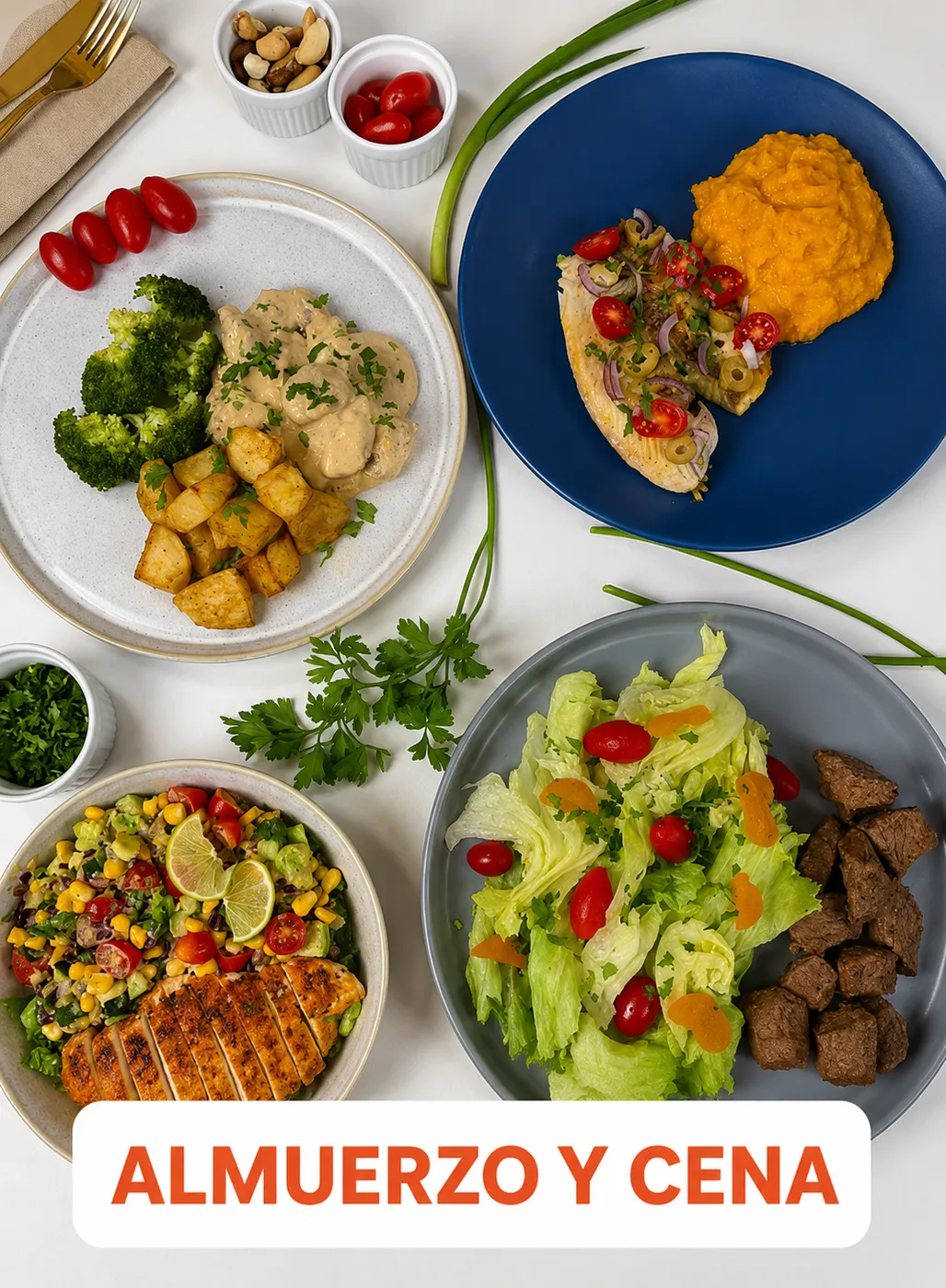 Almoço e Jantar